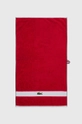 červená Bavlnený uterák Lacoste L Casual Rouge 55 x 100 cm Unisex