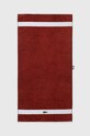 Lacoste ręcznik bawełniany L Casual Terre Battue 70 x 140 cm bordowy 1007101