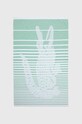 Lacoste ręcznik plażowy L Ebastan Poivron 100 x 160 cm zielony 1036220