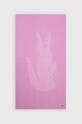 Lacoste prosop din bumbac L Sport Gelato 90 x 160 cm roz 1033683