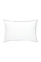 Lacoste față de pernă din bumbac L Tamis Blanc 50 x 75 cm 1038678 alb AA00