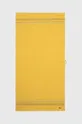 rumena Bombažna brisača Lacoste L Timeless Jaune 70 x 140 cm Unisex