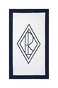 Ralph Lauren prosop de plaja Blair White / Navy 100 x 170 cm multicolor 1033951