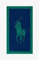 többszínű Ralph Lauren strand törölköző Polo Jacquard Navy / Billiard 100 x 170 cm Uniszex
