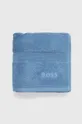 Βαμβακερή πετσέτα BOSS Loft Sky 50 x 100 cm μπλε