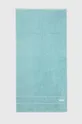 tyrkysová Bavlnený uterák BOSS Plain Aruba Blue 70 x 140 cm Unisex