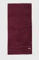 μπορντό Βαμβακερή πετσέτα BOSS Plain Burgundy 70 x 140 cm Unisex