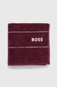 Βαμβακερή πετσέτα BOSS Plain Burgundy 50 x 100 cm μπορντό