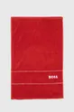 crvena Pamučni ručnik BOSS Plain Red 40 x 60 cm Unisex