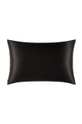 Svilena prevleka za vzglavnik BOSS SILKSHAM Black 50 x 75 cm črna 1027742