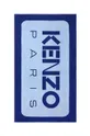 modra Brisača za plažo Kenzo Klabel 90 x 160 cm Unisex