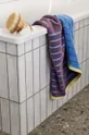 Хлопковое полотенце Hübsch Promenade 50x100 cm мультиколор