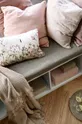 oranžna Okrasna prevleka za vzglavnik Cozy Living Velvet Soft