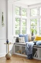 Obývací pokoj a ložnice Dekorativní povlak na polštář Cozy Living Velvet Soft 8095S modrá