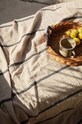 Obývacia izba a spálňa Pikniková deka ferm LIVING Yard 1104265595 béžová