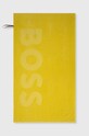 BOSS prosop de plaja ZUMA Acacia 100 x 180 cm galben 1034776