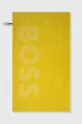 rumena Brisača za plažo BOSS ZUMA Acacia 100 x 180 cm Unisex