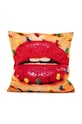 Декоративная подушка Seletti Cushion Mouth with Pins мультиколор 02330
