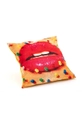 Гостиная и спальня Декоративная подушка Seletti Cushion Mouth with Pins 02330 мультиколор