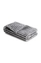 Σετ πετσέτες home & lifestyle London 3-pack μαύρο 5602488305568