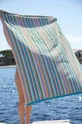 multicolor Calma House ręcznik bawełniany Iris 100 x 180 cm