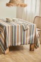 Calma House față de masă din bumbac Vedra 160 x 160 cm multicolor VEDRA.160.MUL