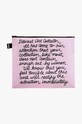 Σετ τσαντάκια LOQI GUERRILLA GIRLS 3-pack πολύχρωμο Q.ZP.GG
