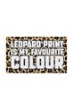 Artsy Doormats wycieraczka Brown Leopard 70x40 cm multicolor DMW.LEOPARDPRINTBROWN
