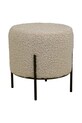 House Nordic scaun de puf Alford gri 1501171