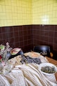 Набор хлопковых салфеток Byon Checki 2 шт 5219800501 чёрный AA00