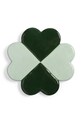 &k amsterdam zestaw podkładek pod szklanki lucky clover 4-pack zielony 2842.01