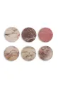 Set podmetača za čaše &k amsterdam marble set 6-pack