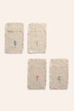 Set navlaka za pribor za jelo Calma House 21x8 cm 4-pack bež SPRING.21.CRU