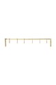 ferm LIVING wieszak ścienny Kitchen Rod 55 cm żółty 5479
