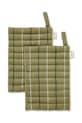 ferm LIVING rękawice kuchenne Ito Pot Holder 2-pack zielony 1104270143