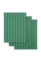 House Doctor zestaw ściereczek kuchennych HDCook 75 x 55 cm 3-pack turkusowy 267630001