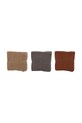 Bloomingville zestaw ściereczek kuchennych Ninna 27 x 27 cm 3-pack multicolor 82054228