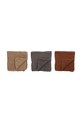 Bloomingville zestaw ściereczek kuchennych Ninna 27 x 27 cm 3-pack 82054228 multicolor AA00