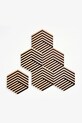Areaware zestaw podkładek na stół Tiles 9 x 8,5 cm 6-pack BOTT2B multicolor AA00