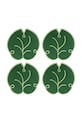 Octaevo zestaw podkładek pod szklanki Lily 14 x 14 cm 4-pack zielony OCCOLL.25