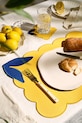 Kuchnia i bar Octaevo zestaw podkładek z bawełną 14 x 14 cm OCCOLE.25 żółty