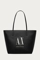 Armani Exchange - Torebka 942575.0P198 mieści A4 czarny 942575.0P198