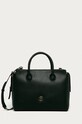 Tommy Hilfiger - Torebka CHARMING TOMMY SATCH mieści A4 czarny AW0AW08602