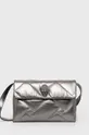 srebrna Kožna torbica Kurt Geiger London Ženski