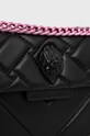 Kurt Geiger London torebka skórzana czarny 8058109109