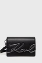 Аксессуары Кожаная сумочка Karl Lagerfeld 225W3040 чёрный