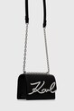 Шкіряна сумочка Karl Lagerfeld 225W3041 чорний AA00