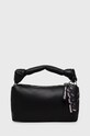 Кожаная сумочка Karl Lagerfeld кожа чёрный 225W3057