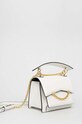 Karl Lagerfeld poseta de piele 225W3081 alb AA00