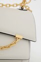 Karl Lagerfeld poseta de piele alb 225W3081